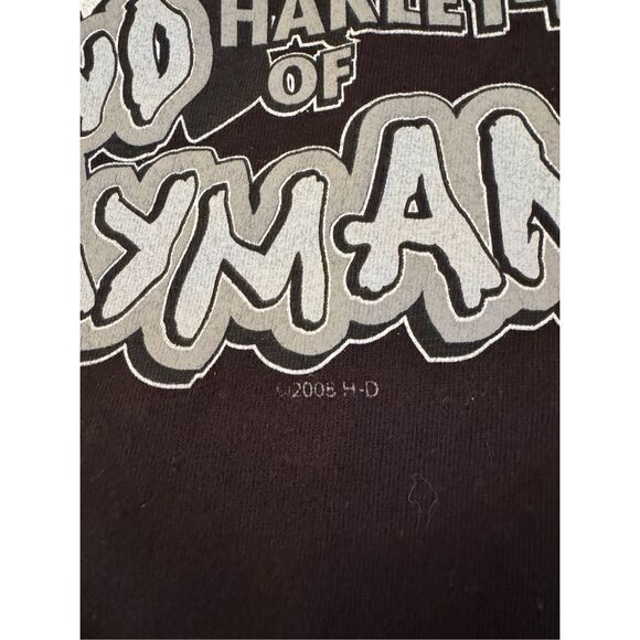 2005 Harley Davidson Biker Grand Cayman Graphic Tee Size 3XL - Picture 4 of 7